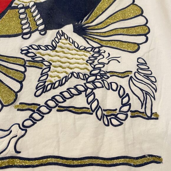 Galaxy by Harvic Women S/S Tee XXXL ANCHOR Nautical CruiseWear 100% Cotton NEW - Picture 5 of 8